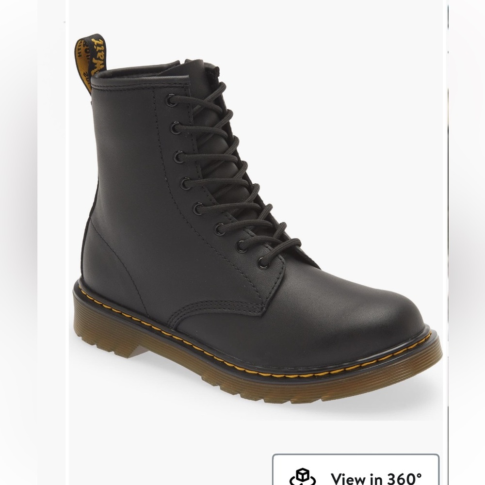 Dr. Martens Black 1460 Boots Iconic Combat Style